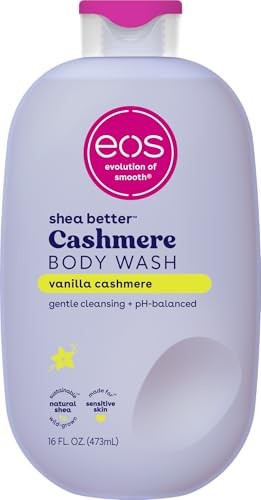 Eos Shea Better Cashmere Body Wash - Vanilla Cashmere - 16 Fl Oz